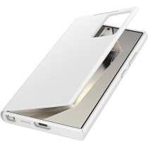 Samsung Galaxy S24 Ultra Smart View Wallet Case, White, EF-ZS928CWEGWW