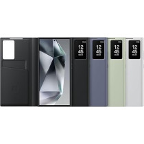 Samsung Galaxy S24 Ultra Smart View Wallet Case, White, EF-ZS928CWEGWW