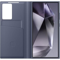 Samsung Galaxy S24 Ultra Smart View Wallet Case, Dark Violet, EF-ZS928CWEGWW