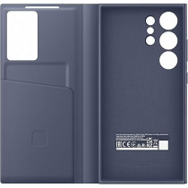 Samsung Galaxy S24 Ultra Smart View Wallet Case, Dark Violet, EF-ZS928CWEGWW