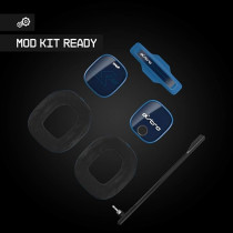 Astro Gaming A40 TR Wired Gaming Headset, ASTRO Audio V2, Dolby ATMOS, 3.5mm Audio Jack, Swappable Mic, for PS5, PS4, PC, Mac, Nintendo Switch, Mobile, Black/Blue, 939-001664