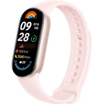 Xiaomi Smart Band 9 Mystic Rose, 1.62 Inch AMOLED Display Touchscreen, Multisport Tracker, Activity Tracker, Heart Rate Monitor Bluetooth connectivity