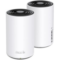 TP-Link Deco AXE5400 Tri-Band WiFi 6E Mesh System(Deco XE75) Covers up to 5500 Sq.Ft, Replaces WiFi Router and Extender, AI-Driven Mesh, New 6GHz Band, 2-Pack