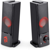 Redragon GS550 Orpheus PC Gaming Speakers, 2.0 Channel Stereo Desktop Computer Sound Bar, Black