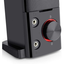Redragon GS550 Orpheus PC Gaming Speakers, 2.0 Channel Stereo Desktop Computer Sound Bar, Black