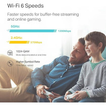 TP-Link AX1800 Whole Home Mesh Wi-Fi 6 System Covers up to 5800 Sq.Ft, Replaces WiFi Routers and WiFi Extenders, Works with Alexa, Deco X20, 3-Pack, White