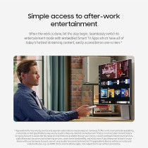 Samsung 27-Inch ViewFinity S9 IPS 5K Monitor With Thunderbolt 4, Mini-DisplayPort, Matte Display, 4K Slimfit Camera, Slim Metal Design, AirPlay, Smart TV Apps, Gaming Hub, For Windows And Mac