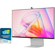 Samsung 27-Inch ViewFinity S9 IPS 5K Monitor With Thunderbolt 4, Mini-DisplayPort, Matte Display, 4K Slimfit Camera, Slim Metal Design, AirPlay, Smart TV Apps, Gaming Hub, For Windows And Mac