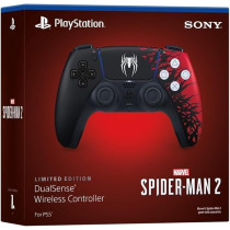 Sony Playstation 5 DualSense Wireless Controller Spiderman 2 Limited Edition, Black/Red