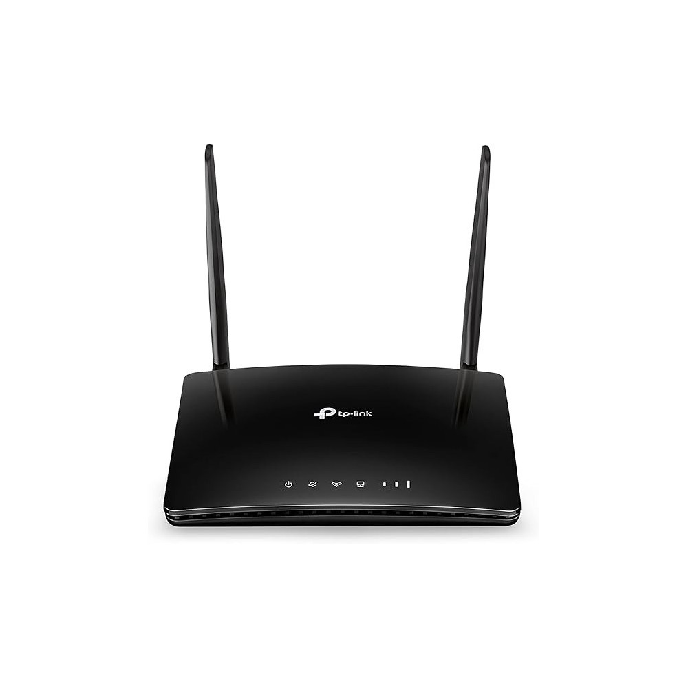 TP-Link Wireless N 4G LTE Router, TL-MR6400, Black