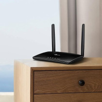 TP-Link Wireless N 4G LTE Router, TL-MR6400, Black