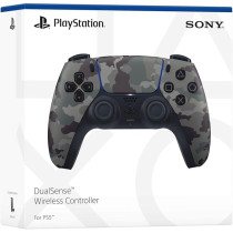Sony Playstation 5 DualSense Wireless Controller, Gray Camouflage