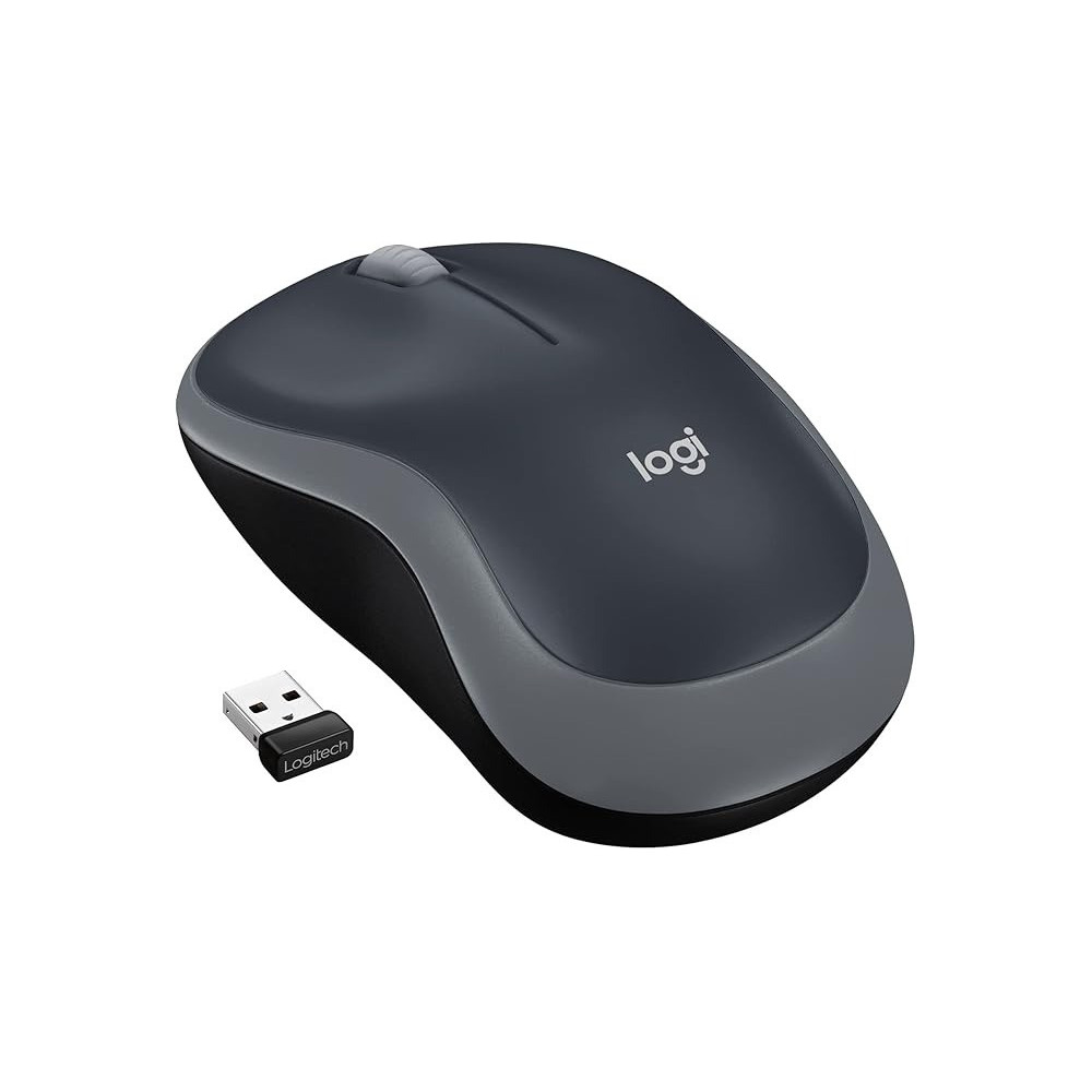 Logitech Wireless Mouse M185, Swift Gray