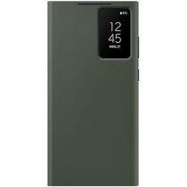 Samsung Galaxy S23 Ultra Smart View Wallet Case, Dark Green, EF-ZS918CVEGWW
