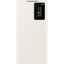 Samsung Galaxy S23 Ultra Smart View Wallet Case, Cream, EF-ZS918CVEGWW
