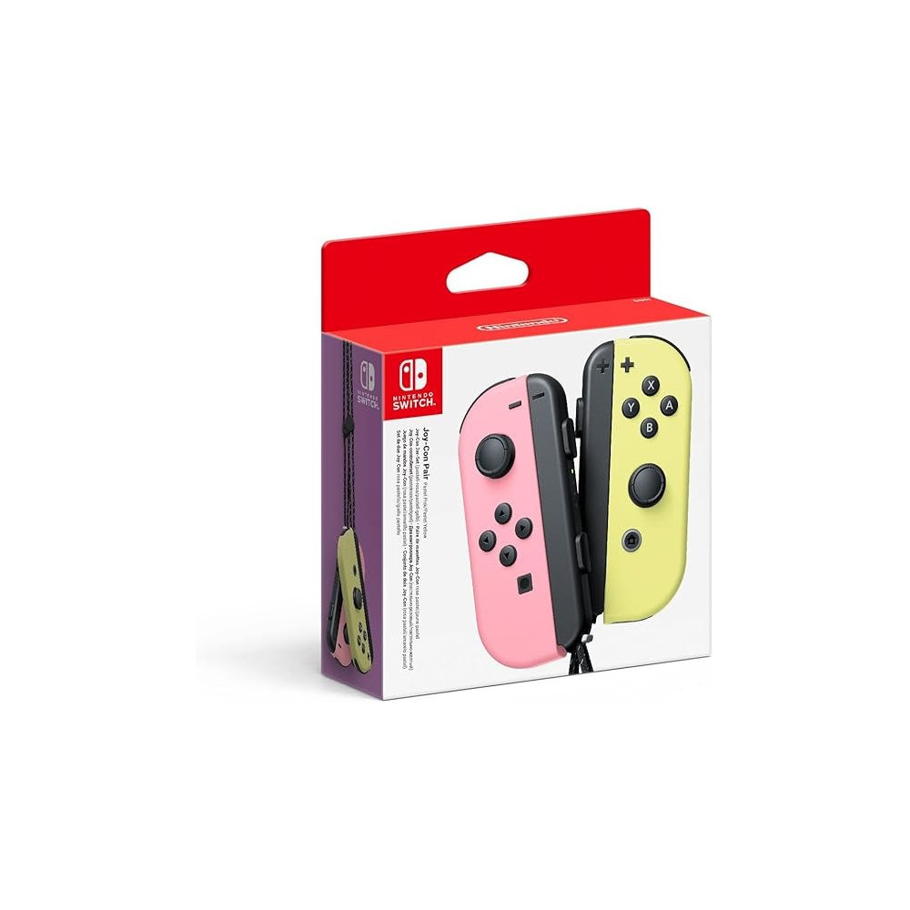 Nintendo Joy-Con Pair, Pastel Pink/Pastel Yellow