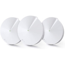 TP-Link Deco M5 AC1300 Smart Home Mesh Wi-Fi Router, White, Pack of 3