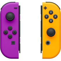 Nintendo Neon Purple/Neon Orange Joy Con (L-R)