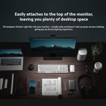 Xiaomi Mi Computer Monitor Light Bar Wireless Control, Easy Installation, Extra Computer Lighting w/o Taking Desktop Space, No More Glare