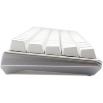 Ducky One 3 Classic White SF 65 Percentage Mechanical Keyboard with Blue Switches and RGB Lighting Compact, Durable, and Clicky Typing Experience