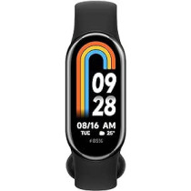 Xiaomi Mi Smart Band 8 (Global Version) Health And Fitness Tracker with 60Hz Refresh Rate 1.62 Inch, AMOLED Display, 16-Day Battery Life, 150+ Sports Modes, Blood Oxygen, Heart Rate, Sleep And Stress Monitoring, Black
