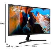 Samsung LU32J590UQPXXU UJ590 32 Inch 4K UHD Monitor Ultra HD 3840 x 2160, HDMI, Displayport, Freesync, Black