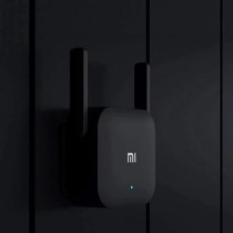 Xiaomi Global Version Mijia Wifi Repeater Pro 300M Mi Amplifier Network Expander Router Power Extender 2 Antenna For Router Wi Fi Plug And Play, 0784848389892, Black