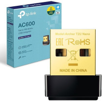 TP-Link Archer T2U Nano AC600 433 200 Wireless Dual Band USB Adapter