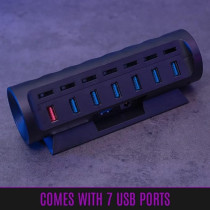 Streamplify HUB CTRL 7-RGB-UK-F-BK