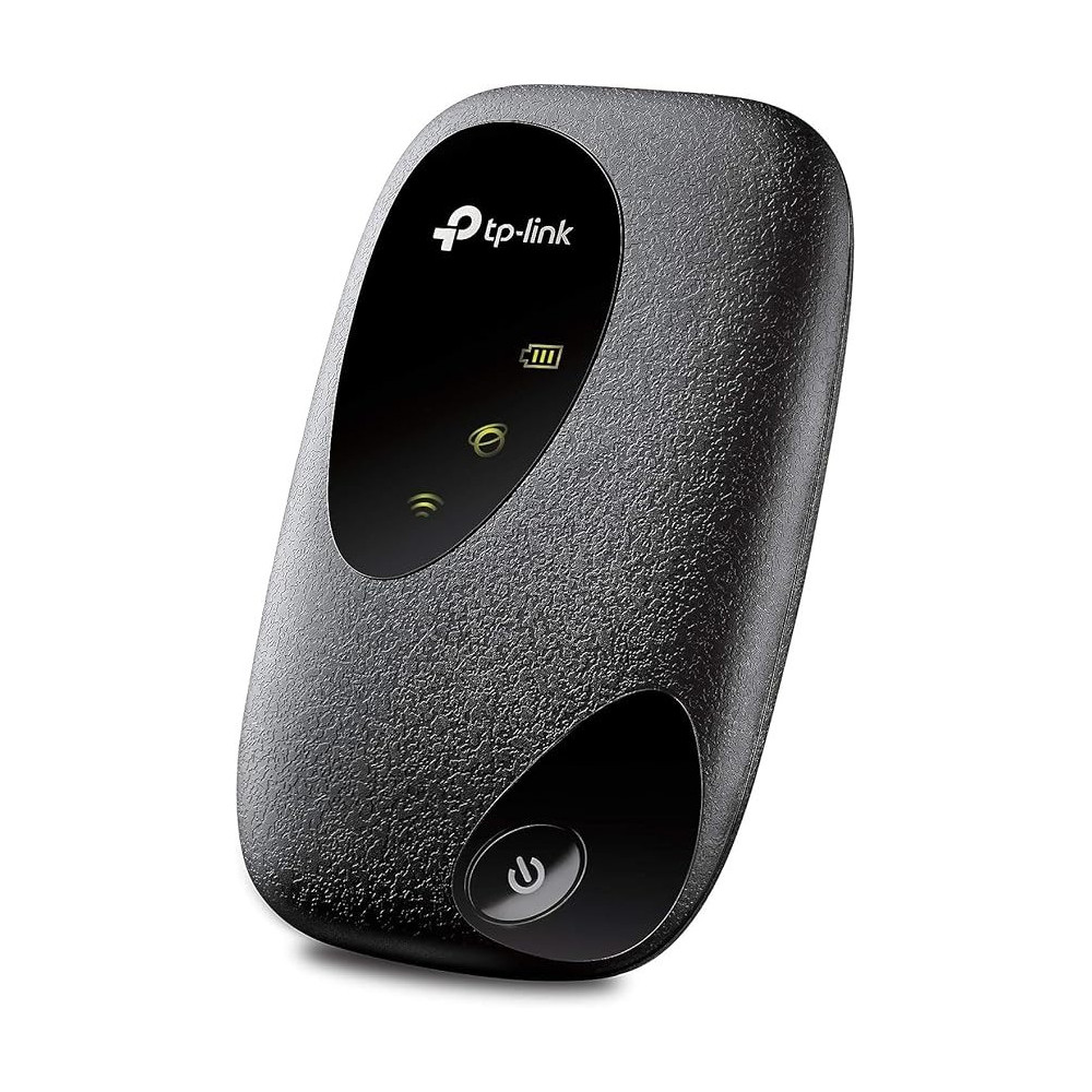 TP-Link TP Link 4G LTE 150Mbps Mobile Wi Fi M7200 Mobile Hot Spot, Plug N Play 150Mbps 4G FDD/TDD LTE, Upto 10 Devices, 2000mAh Battery Compatible With All Sim Cards, Black