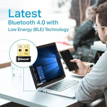 TP-Link USB Bluetooth Adapter For PC(UB400), 4.0 Bluetooth Dongle Receiver SUpport Windows 11/10/8.1/8/7/XP For Desktop, Laptop, Mouse, Keyboard, Printers, Headsets, Speakers, PS4/ Xbox Controllers