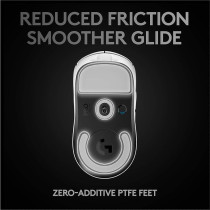 Logitech G Pro X Superlight Wireless Gaming Mouse, Ultra-Lightweight, HERO 25K Sensor, 25,600 DPI, 5 Programmable Buttons, Long Battery Life, Compatible With PC/Mac, White
