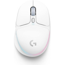 Logitech G G705 Wireless Gaming Mouse, Customisable LIGHTSYNC RGB Lighting, LIGHTSPEED Wireless, Bluetooth Connectivity, Lightweight, PC/Mac/Laptop, White Mist