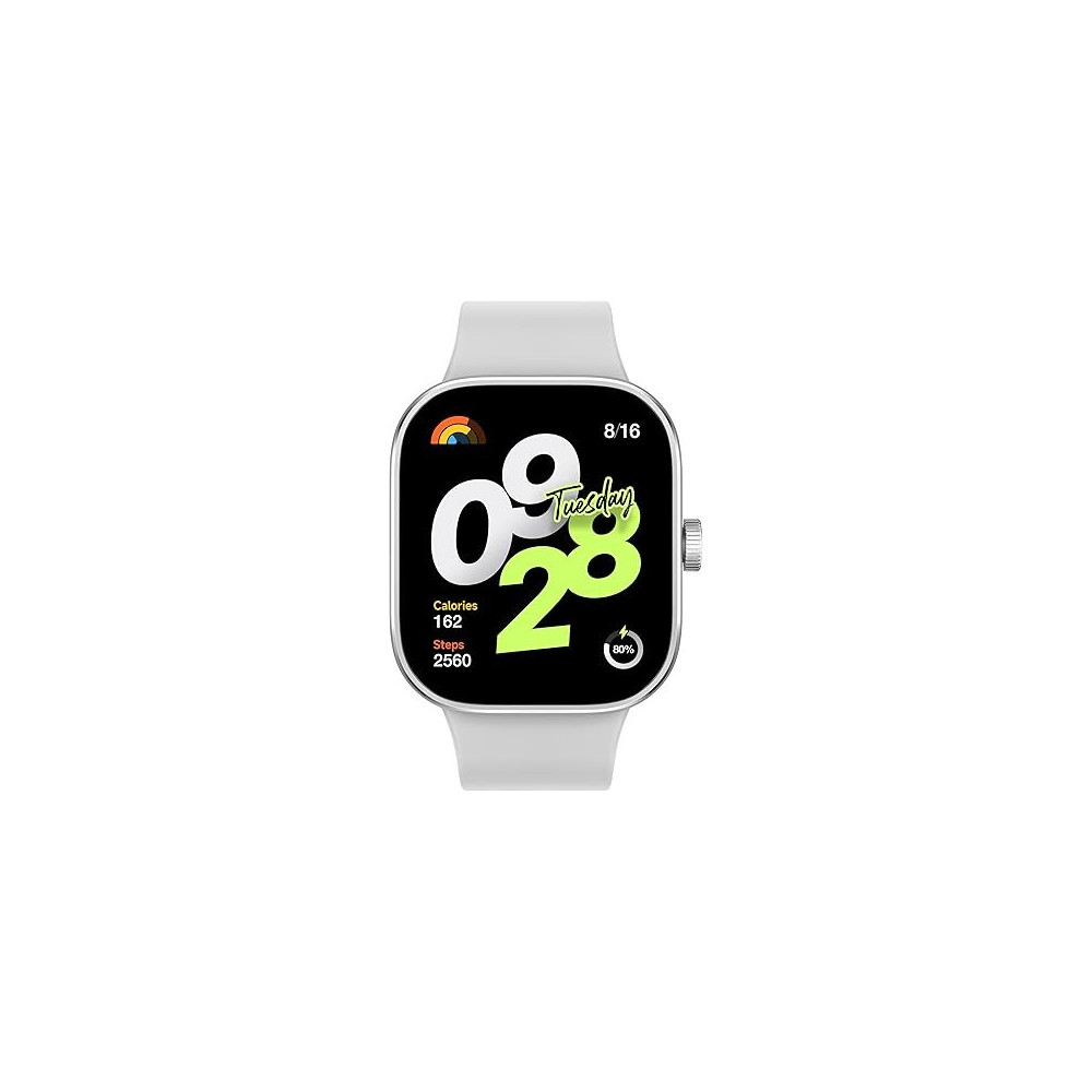 Xiaomi Redmi Smart Watch 4, Silver And Gray