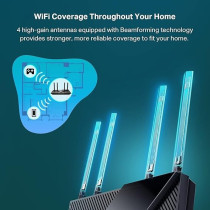 TP-Link AX3000 WiFi 6 Router, 802.11ax Wireless Router, Gigabit, Dual Band Internet Router, SUpports VPN Server And Client, OneMesh Compatible (Archer AX55)