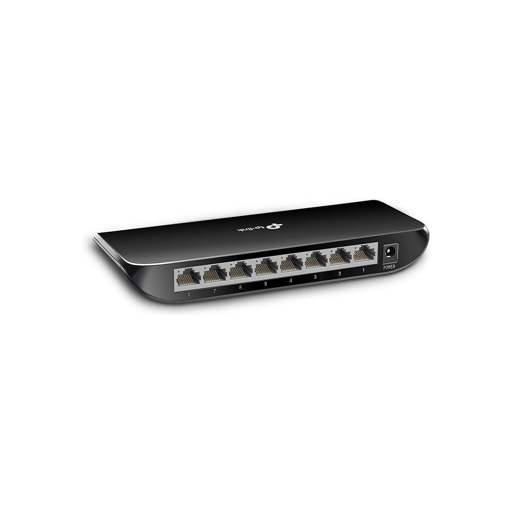 TP-LINK TL-SG1008D 10/100/1000Mbps 8-Port Gigabit Desktop Switch, 10Gbps Switching Capacity