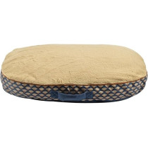 Bobby Geisha Cushion For Pet, Blue Colour, Large