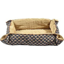 Bobby Geisha Multirelax Bed For Pet, Blue Colour, Small