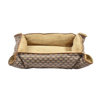 Bobby Geisha Multirelax Bed For Pet, Taupe Colour, Small