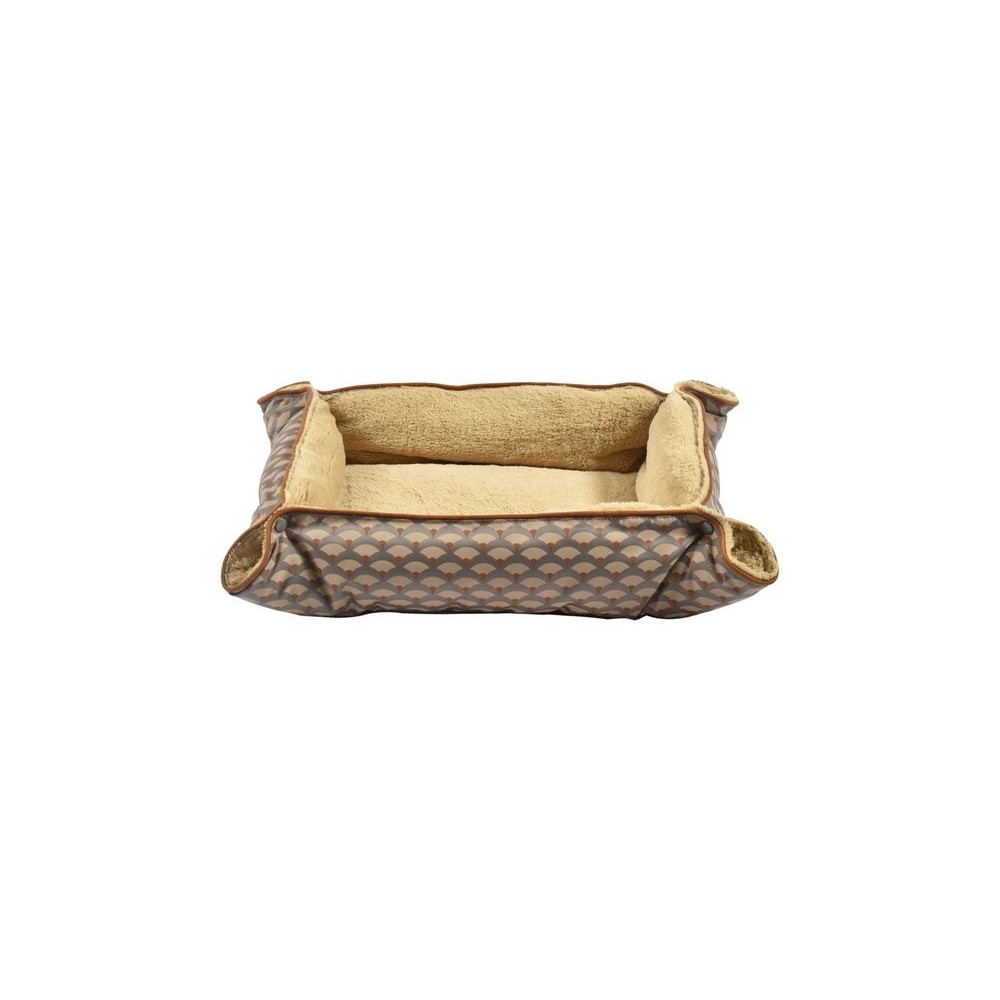Bobby Geisha Multirelax Bed For Pet, Taupe Colour, Small