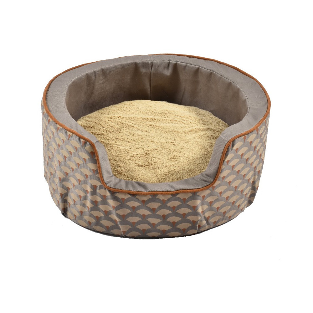 Bobby Geisha Nest For Pet, Taupe Colour, Small