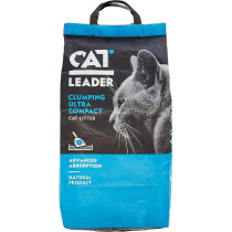 Geohellas Cat Leader Clumping Ultra Compact Cat Litter, 10 Kg