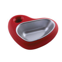 Georplast Mon Amour Pet Bowl, Red Colour, Large