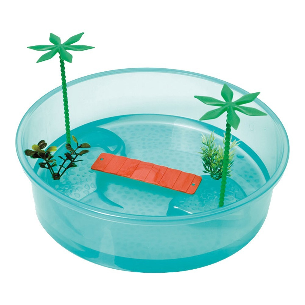 Georplast Tortuga Island Round Turtle Tray