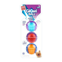 Gigwi Squeaker Ball Set For Dogs, Multi-Colour, Small, 3 Pieces