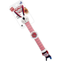 Gigwi Crunchy Neck Plush Friendz Rabbit With Bone And Squeaker, Small