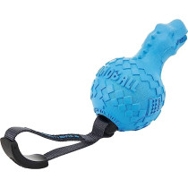 Gigwi Push To Mute Dinoball T-Rex Lake, Blue Colour, Medium