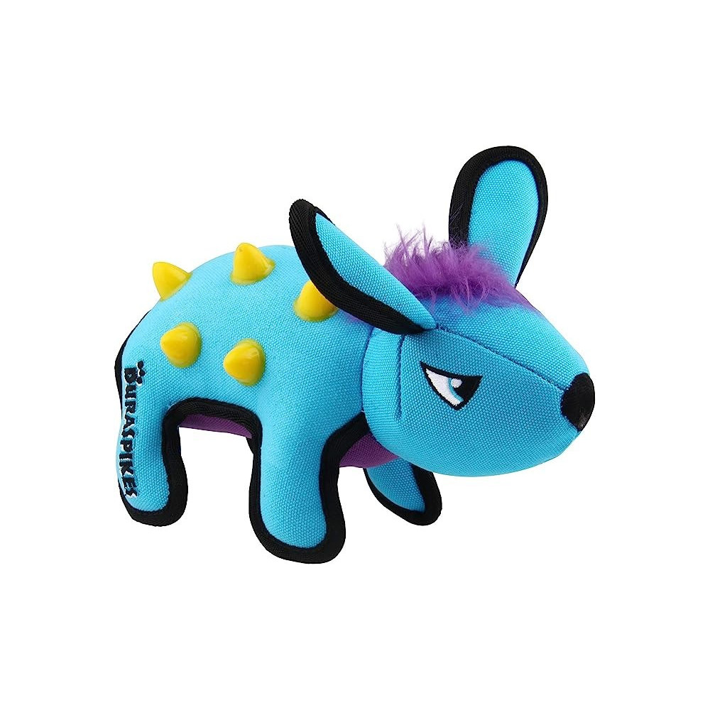 Gigwi Duraspikes Extra Durable Rabbit, Light Blue