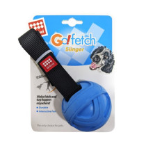 Gigwi Go Fetch Slinger Blue Ball Toy For Dogs