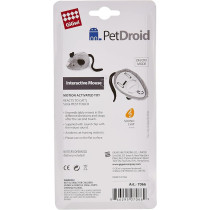 Gigwi Petroid Interactive Mouse Toy For Cats, Beige Colour